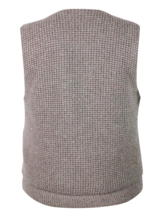 25FW 파비아나 필리피 베스트 CTD224F765L067 088 Brown - FABIANA FILIPPI