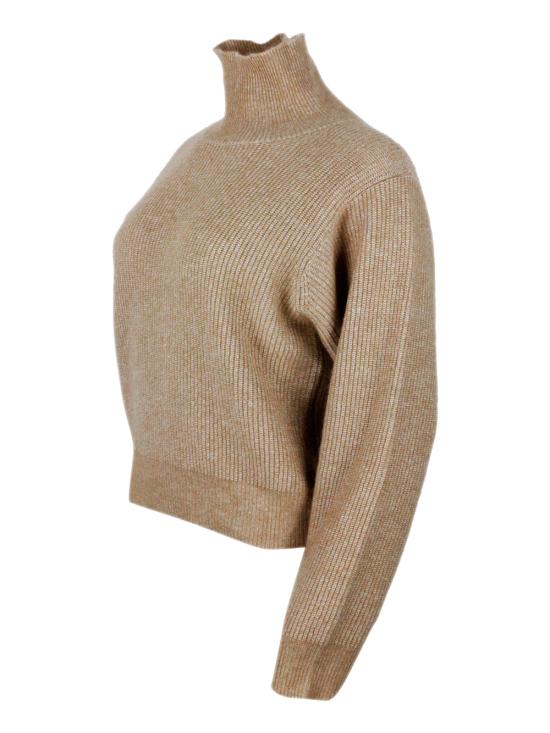 25FW 파비아나 필리피 터틀넥 MAD224F545L043 VR2 Brown - FABIANA FILIPPI