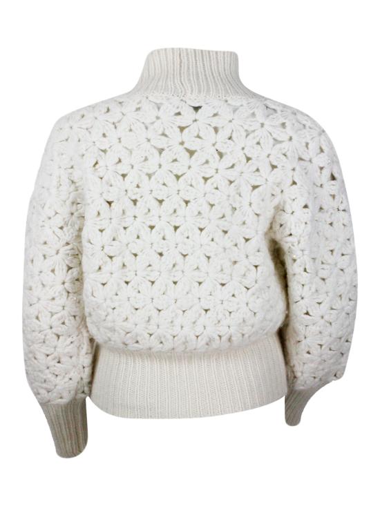 25FW 파비아나 필리피 터틀넥 MAD223F444 25 White - FABIANA FILIPPI