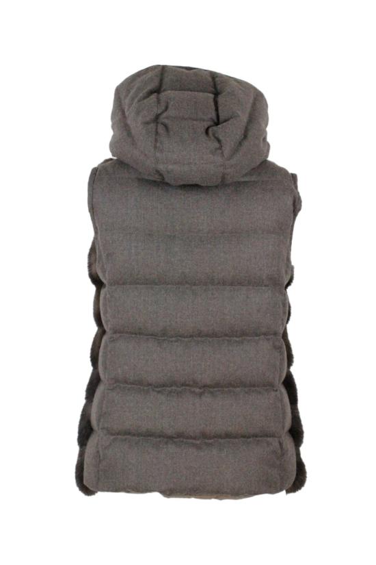 25FW 만조니24 베스트 M812Z BROWN Brown - MANZONI24