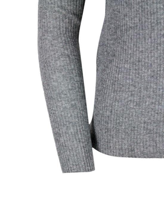 25FW 파비아나 필리피 플래티넘 스웨터  MAD214F021D230 8132 Grey - FABIANA FILIPPI