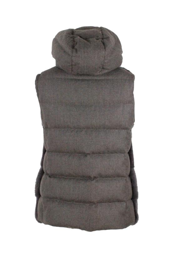 25FW 만조니24 베스트 M812 WOOD Brown - MANZONI24