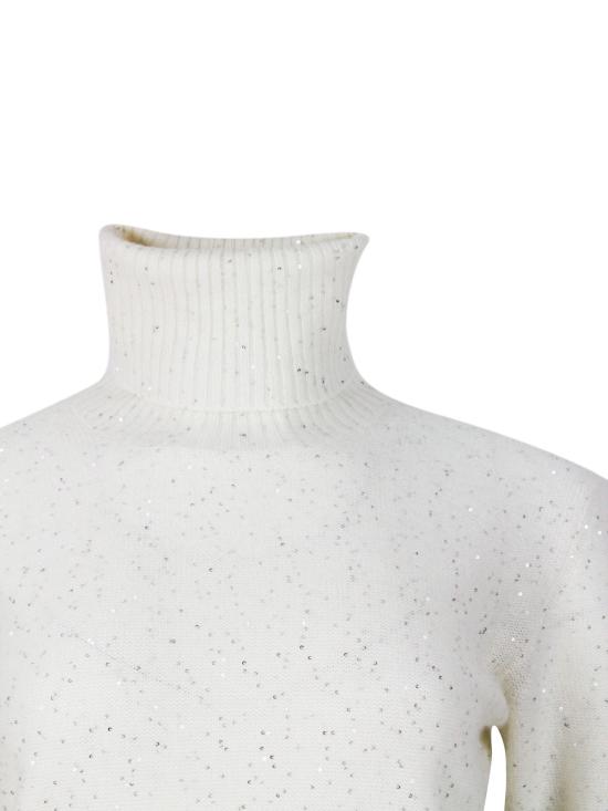 25FW 파비아나 필리피 터틀넥 MAD214F066D296 25 Cream - FABIANA FILIPPI