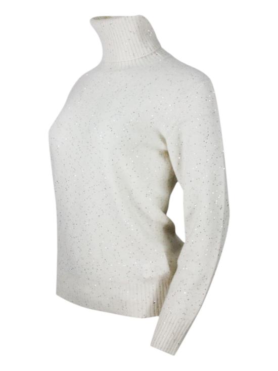 25FW 파비아나 필리피 터틀넥 MAD214F066D296 25 Cream - FABIANA FILIPPI