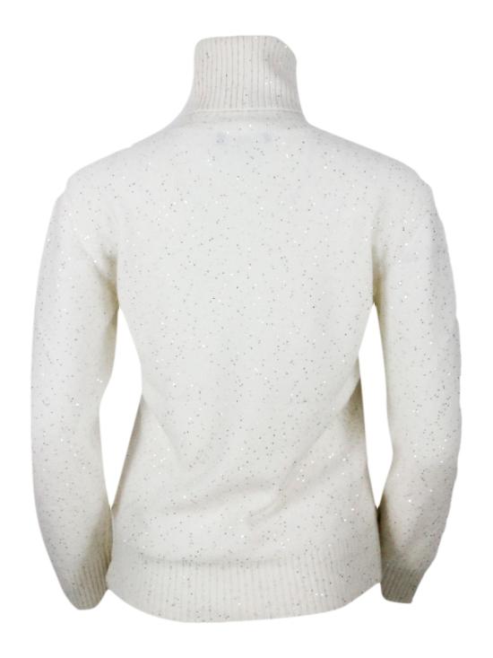 25FW 파비아나 필리피 터틀넥 MAD214F066D296 25 Cream - FABIANA FILIPPI