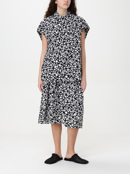 25SS 마르니 셔츠 CAMA0565S1UTC463 PFN99 Black - MARNI