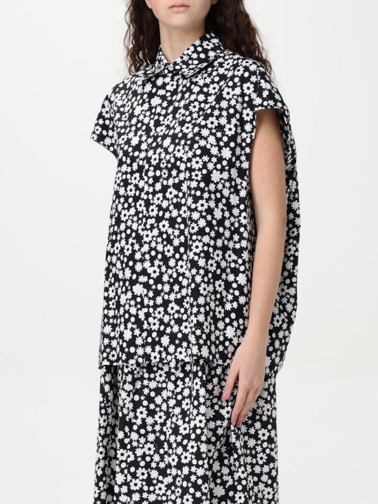 25SS 마르니 셔츠 CAMA0565S1UTC463 PFN99 Black - MARNI