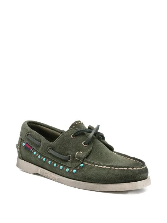 25FW 세바고 로퍼 75112XW 60729 A0E GREEN DK DEPTHS ANTIQUE BRASS - SEBAGO