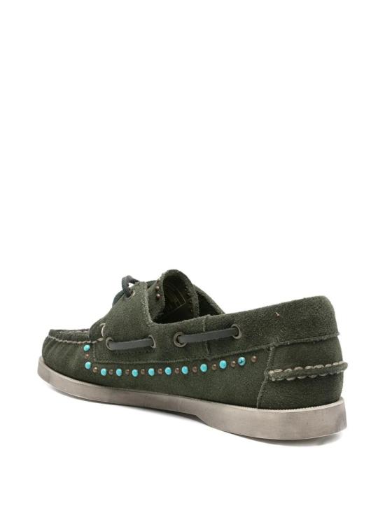 25FW 세바고 로퍼 75112XW 60729 A0E GREEN DK DEPTHS ANTIQUE BRASS - SEBAGO
