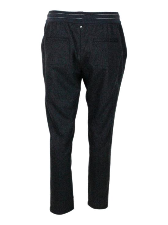 25FW 로레나안토니아찌 숏팬츠 PA80AA0997 GREY ANTRACITE - LORENA ANTONIAZZI