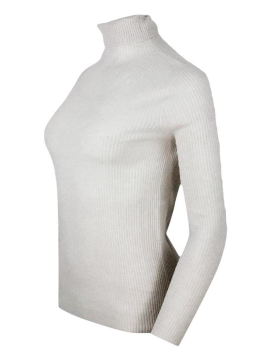 25FW 파비아나 필리피 터틀 넥 긴소매 스웨터  MADP02F0108154 Beige - FABIANA FILIPPI