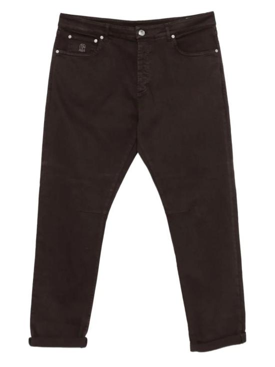 25FW 브루넬로 쿠치넬리 데님 팬츠 M277UX1290 7026 BROWN