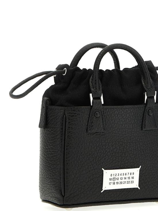 25FW 마르지엘라 5AC 호라이즌탈 토트  SB1WG0046 P4348T8013 Black - MAISON MARGIELA