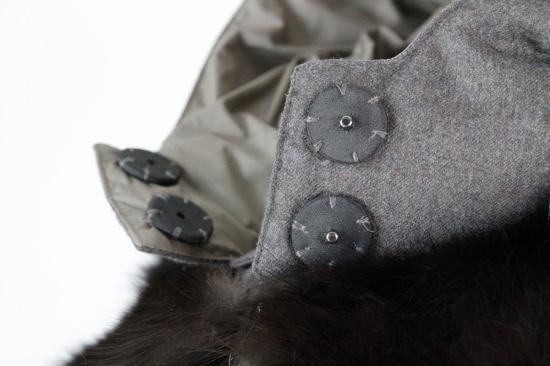 25FW 만조니24 베스트 M812Z BROWN - MANZONI24