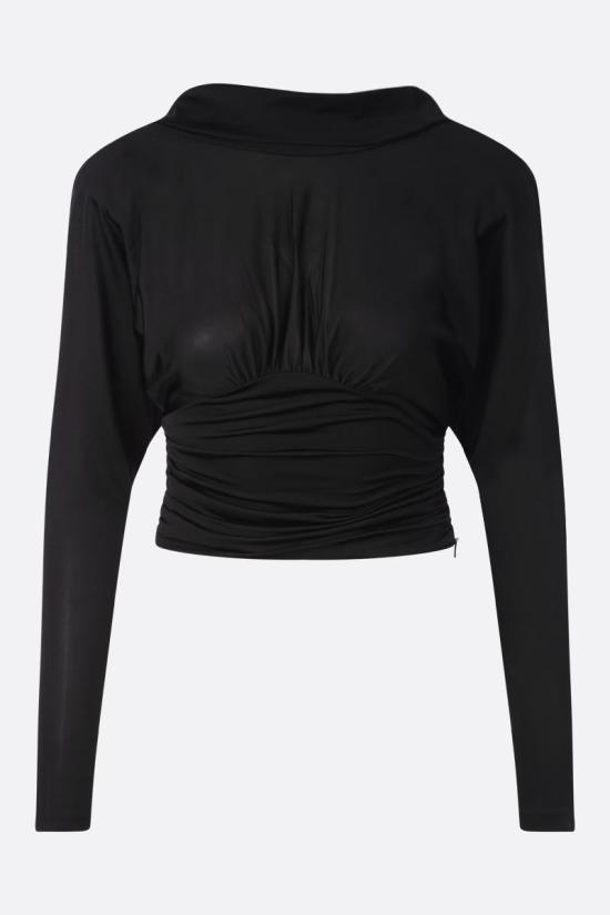  생로랑 탑 695231Y36UU1000 Black