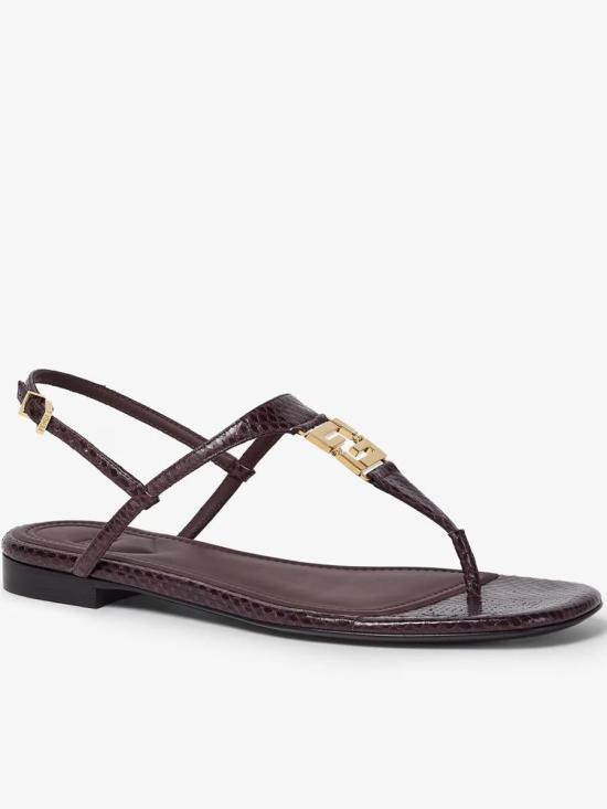 25FW 펜디 샌들 8Y8713 AUEE F1SIZ BLACK PURPLE Black - FENDI