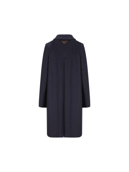 25FW 프라다 싱글브레스트 더블 로덴 코트  P655SEC2OF0008 AI25 BLUE - PRADA