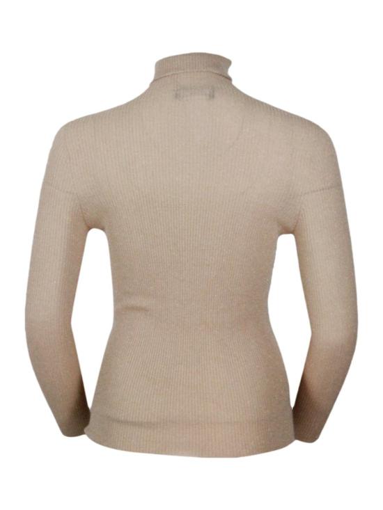 25FW 파비아나 필리피 터틀넥 MAD213F082D5732181 Beige - FABIANA FILIPPI