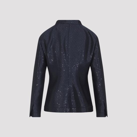 25FW 조르지오 아르마니 수트 자켓 GW001554 TE16746 MB077 NAVY BLAZER - GIORGIO ARMANI