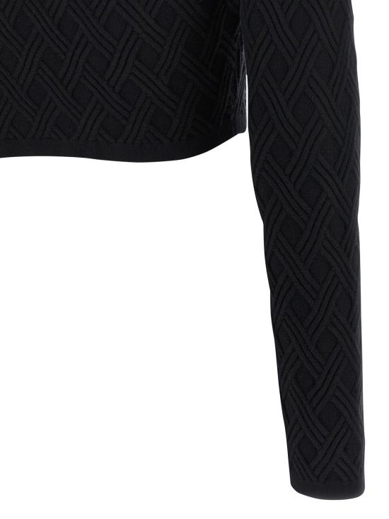 25FW 엘리자베타프랜치 가디건 MK29B56E2110 Black - ELISABETTA FRANCHI