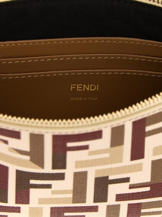 26SS 펜디 FF 패브릭 체인 바게트 파우치 8BS073AV1YF1TVK Multicolor - FENDI