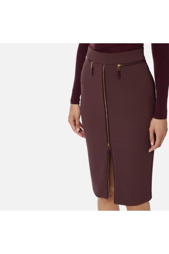 25FW 엘리자베타프랜치 미디 스커트 GO13456E2EA4 RED - ELISABETTA FRANCHI