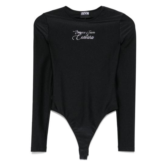 25FW 베르사체 바디수트 티셔츠 79HAM2A1 N0008 899 BLACK