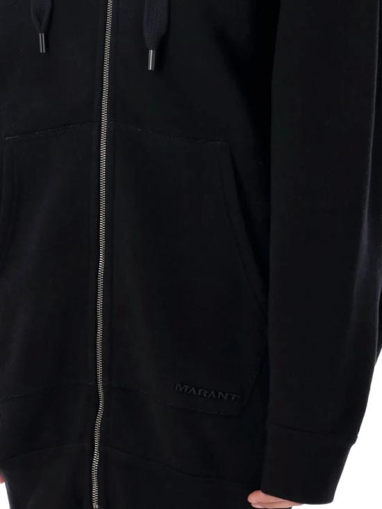 25FW 이자벨마랑에뚜왈 후드 티셔츠 SW0165FA C3M02E 01BK BLACK - ISABEL MARANT ETOILE