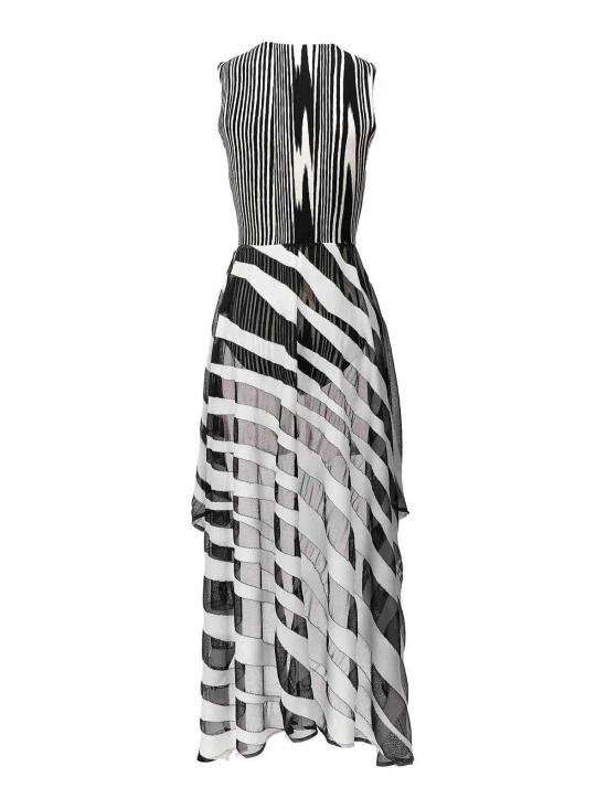  미소니 미디 원피스 DS23SK3FBK026AF9001 White - MISSONI