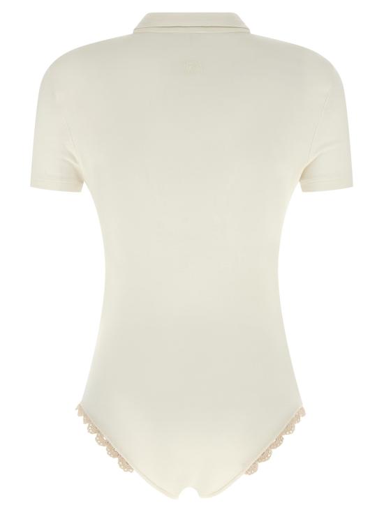 25FW 마그다뷰트림 바디수트 티셔츠 205725CREAM - MAGDA BUTRYM