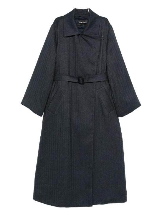 25FW 엠포리오 아르마니 코트 EW001396AF14355OB002 BLUE