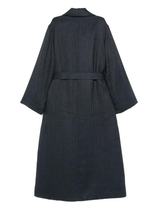 25FW 엠포리오 아르마니 코트 EW001396AF14355OB002 BLUE - EMPORIO ARMANI