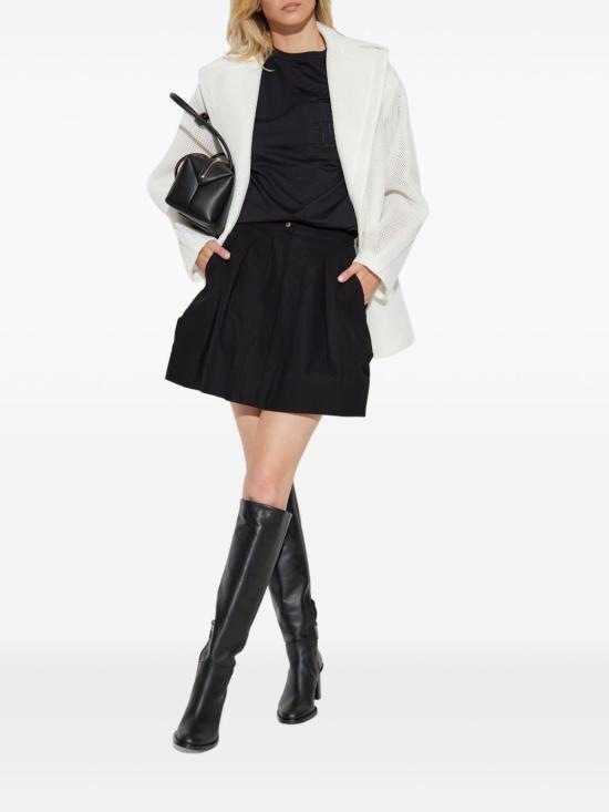 25FW 막스마라 반팔 티셔츠 21946041600002 BLACK - MAX MARA