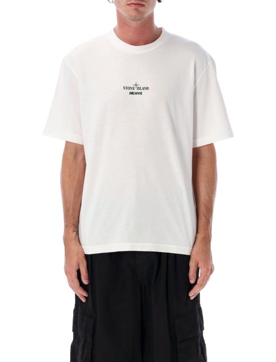 25FW 스톤 아일랜드 반팔 티셔츠 S152100037S0091 V0001 BIANCO