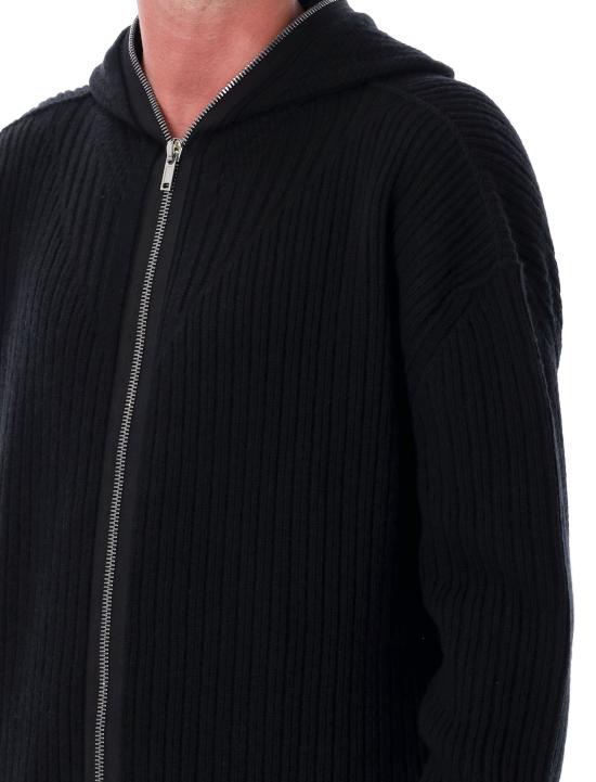 25FW 릭 오웬스 후드 티셔츠 RU02E1647KWV 09 BLACK - RICK OWENS