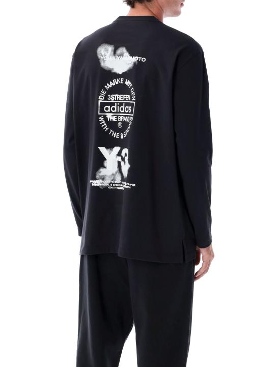 25FW 와이쓰리 긴팔 티셔츠 JX4747 B BLACK - Y-3