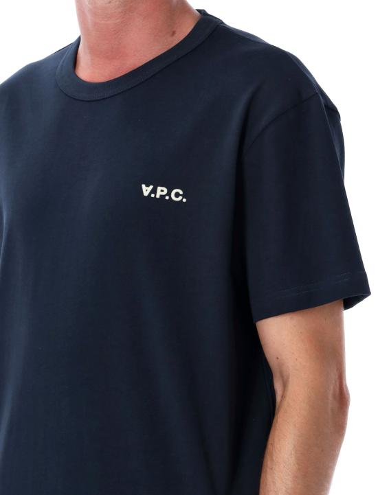 25FW 아페쎄 반팔 티셔츠 H26391COHBQ TIQ DK NAVY - A.P.C.