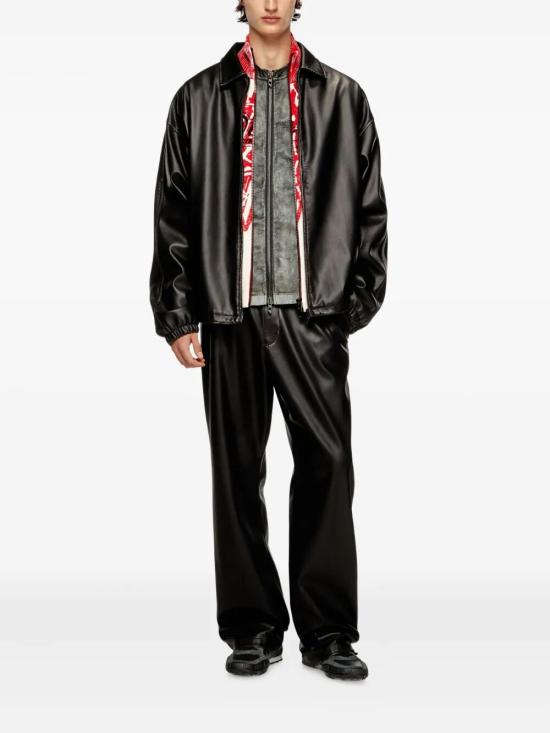 25FW 디젤 가죽 자켓 A192790LHBE 9XX BLACK - DIESEL