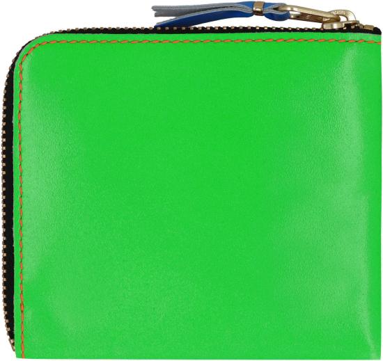 25FW 꼼데가르송 남성지갑 SA3100SF 3 ORANGE GREEN - COMME DES GARCONS