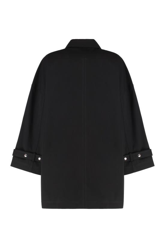 25FW 토템 코트 253WRO0220FB0490001 black - TOTEME