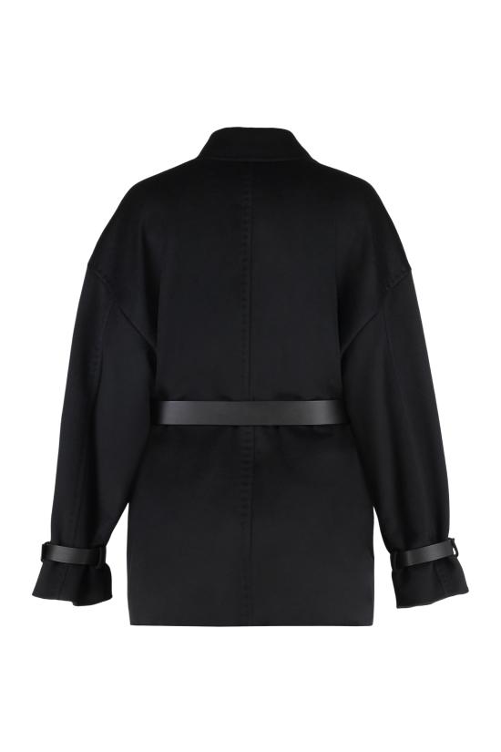 25FW 막스마라 스튜디오 코트 PAUSA2526086081600013 black - MAX MARA STUDIO