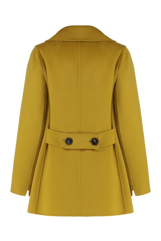 25FW 에스막스마라 CABAN 카반 더블 브레스티드 울 피코트  CABAN2529086011600052 Mustard - 'S MAX MARA