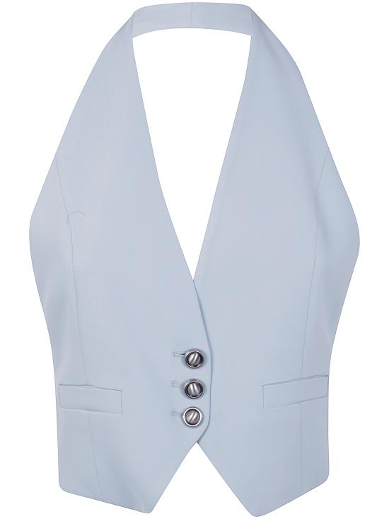 25SS 핑코 베스트 104931A213E28 Light Blue - PINKO