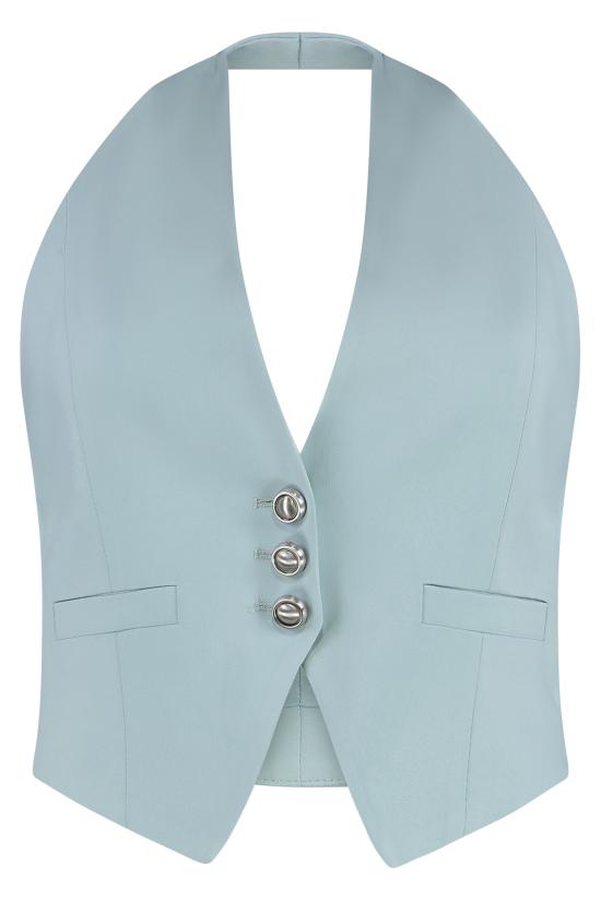 25SS 핑코 베스트 104931A213E28 Light Blue