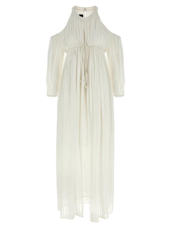 25SS 핑코 롱 원피스 104848A2GYZ05 White