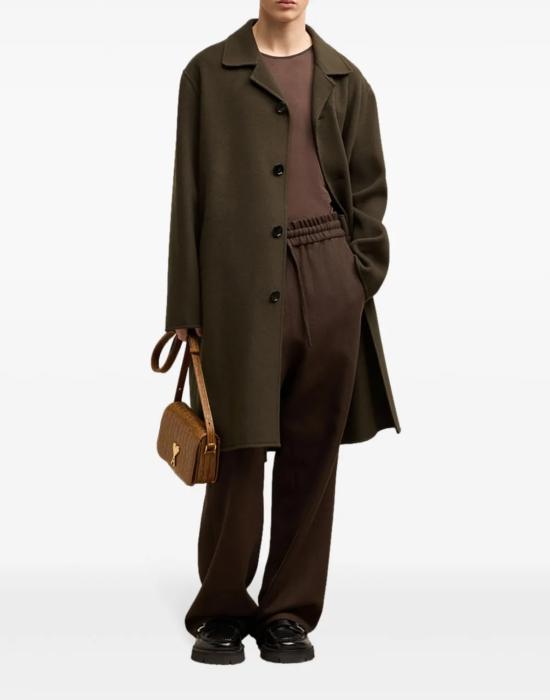 24FW 아미 코트 UCO004WV0022221 BROWN - AMI