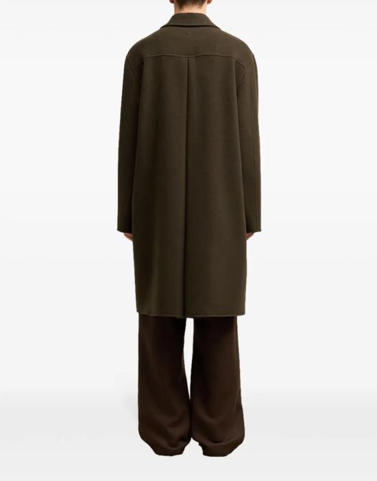 24FW 아미 코트 UCO004WV0022221 BROWN - AMI