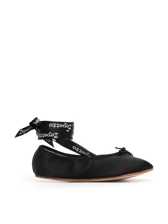 25SS 레페토 플랫 슈즈 V4197SATRUB410 BLACK - REPETTO
