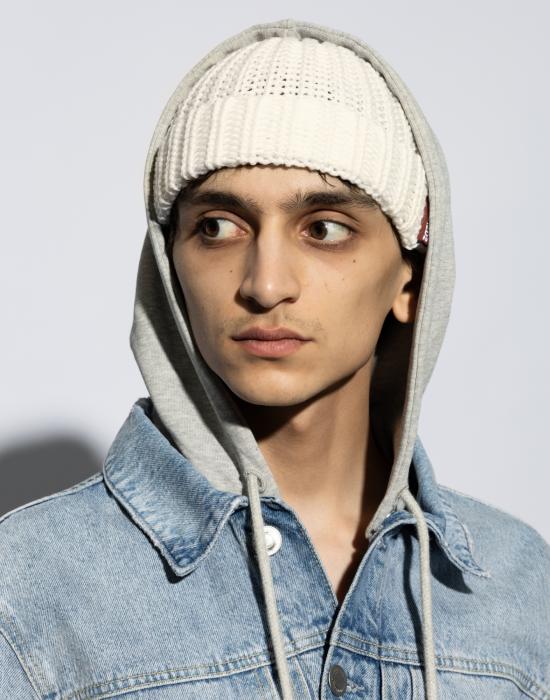  디스퀘어드2 비니 KNM016001W000011063 WHITE - DSQUARED2