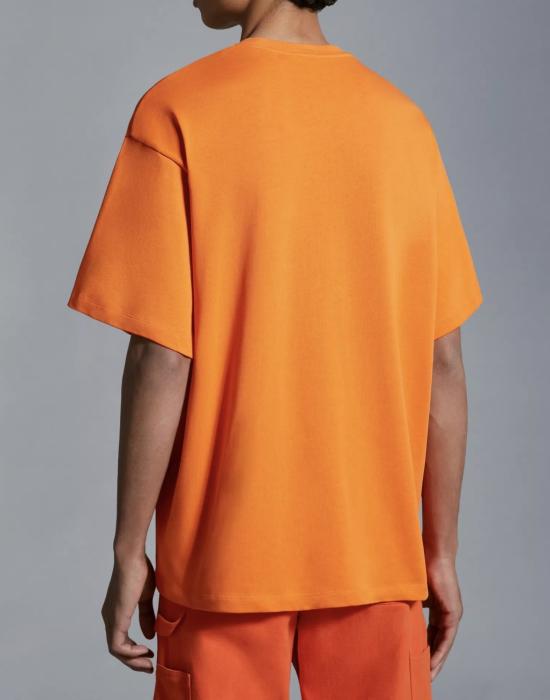 25SS 몽클레어 반팔 티셔츠 I209W8C0000689A8Y328 ORANGE - MONCLER